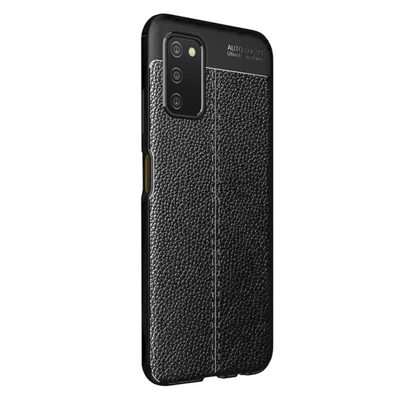 CaseUp Samsung Galaxy A03s Kılıf Niss Silikon Siyah 2